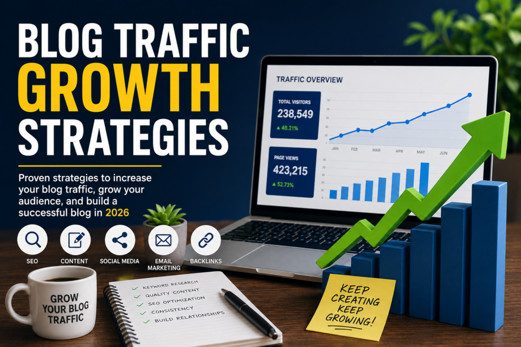 Blog Traffic Growth Strategies