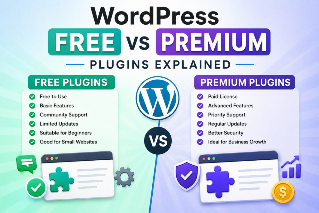 WordPress Free vs Premium