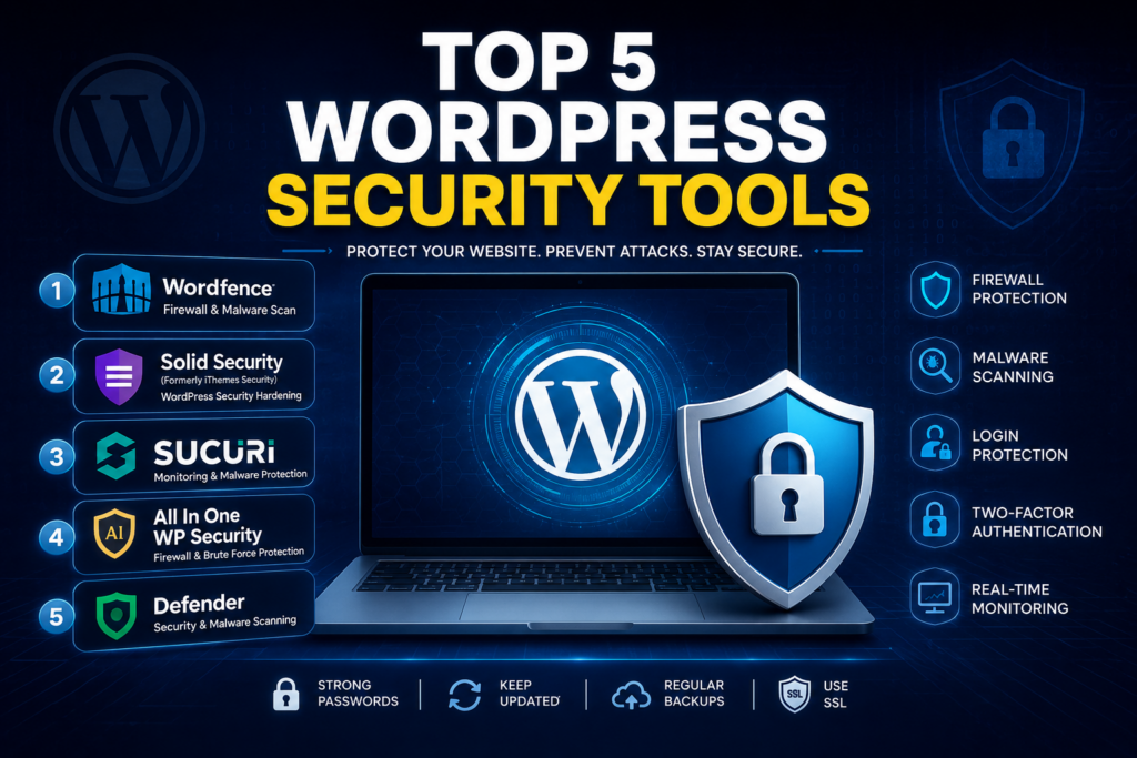 Top 5 WordPress Security Tools to Protect Your Website