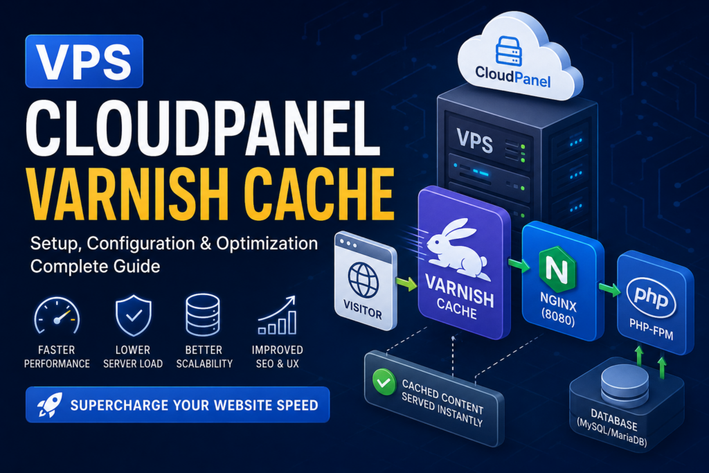 VPS CloudPanel Varnish Cache Setup Guide