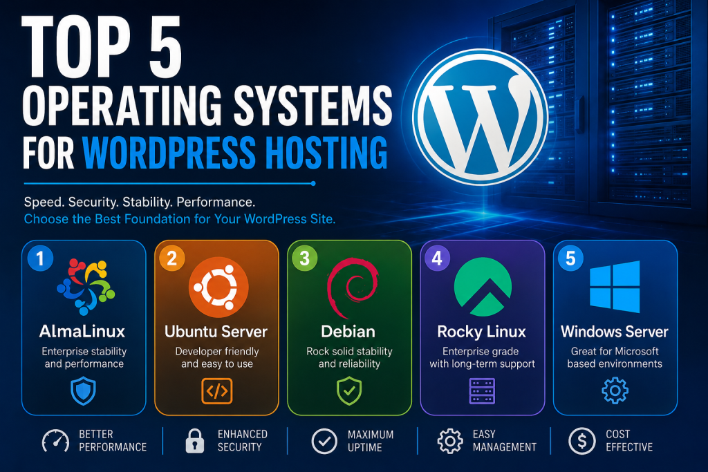 Top 5 Operating Systems