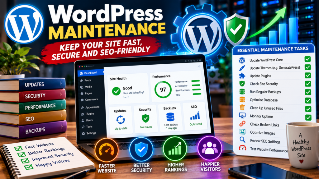 WordPress Maintenance Checklist for Better Speed and SEO