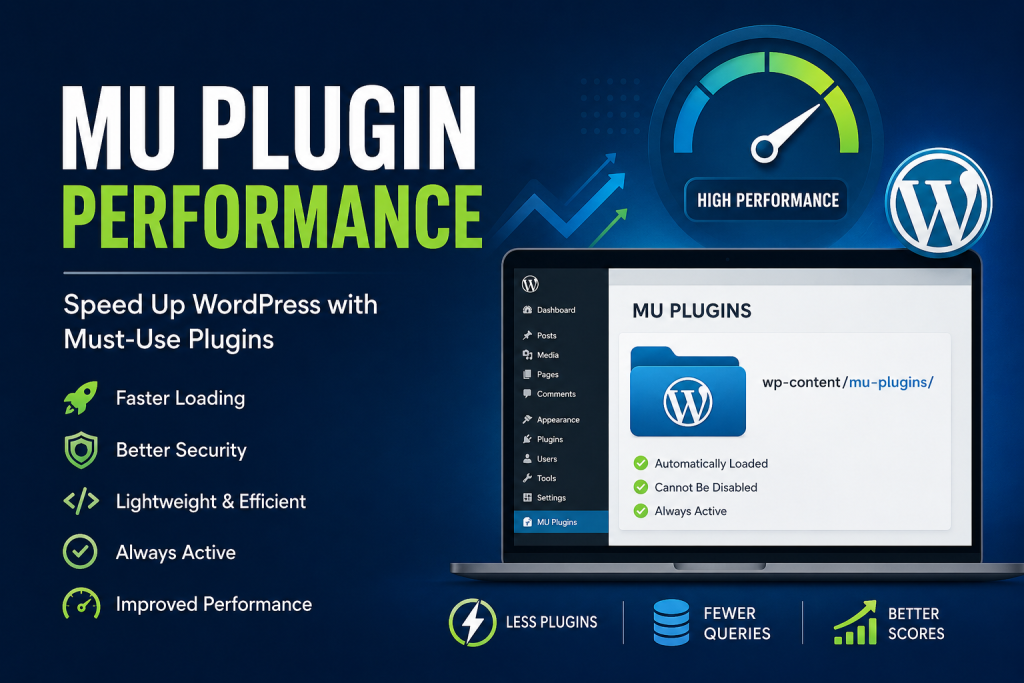 MU Plugin Performance: Speed Up WordPress with Must-Use Plugins