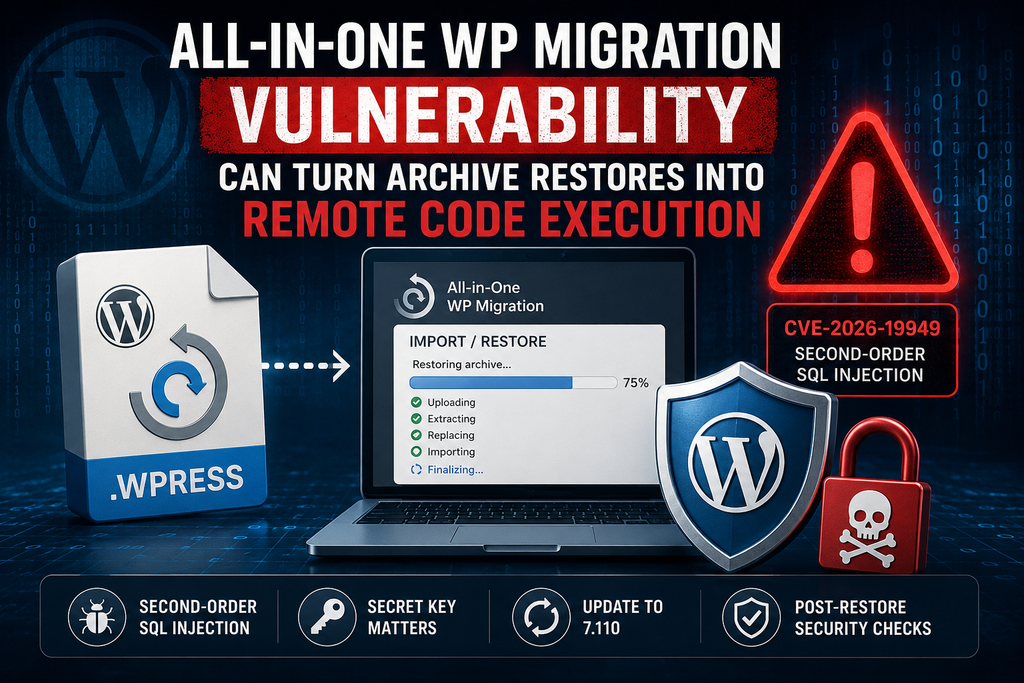 All-in-One WP Migration vulnerability