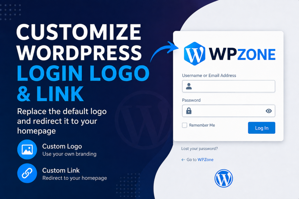 Customize the WordPress Login Logo and URL Easily