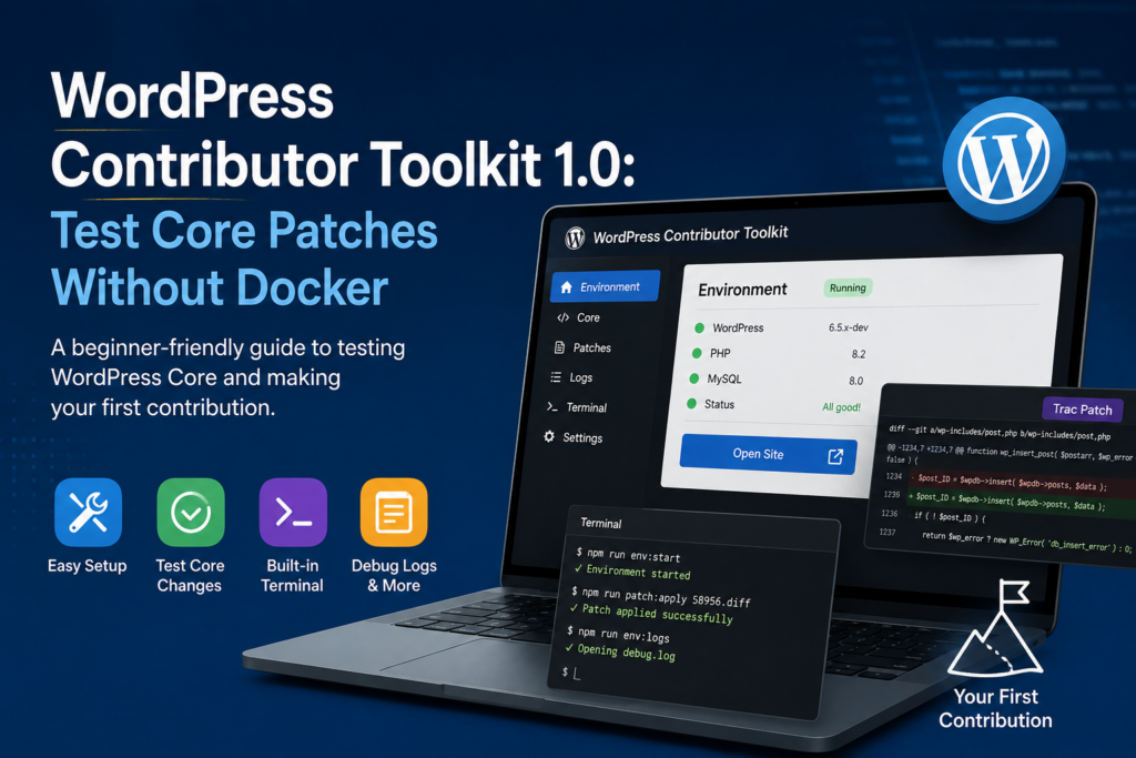 WordPress Contributor Toolkit