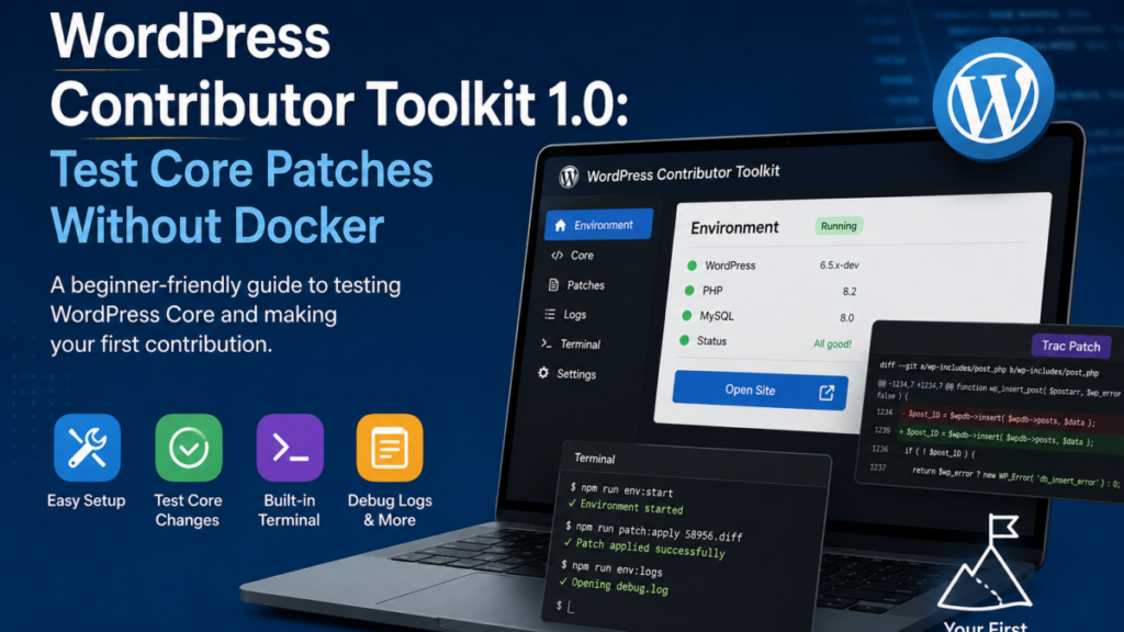 WordPress Contributor Toolkit