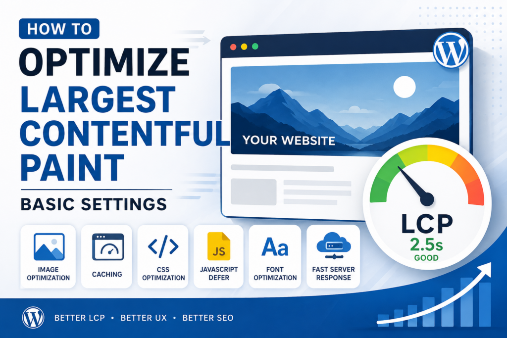 WordPress LCP optimization