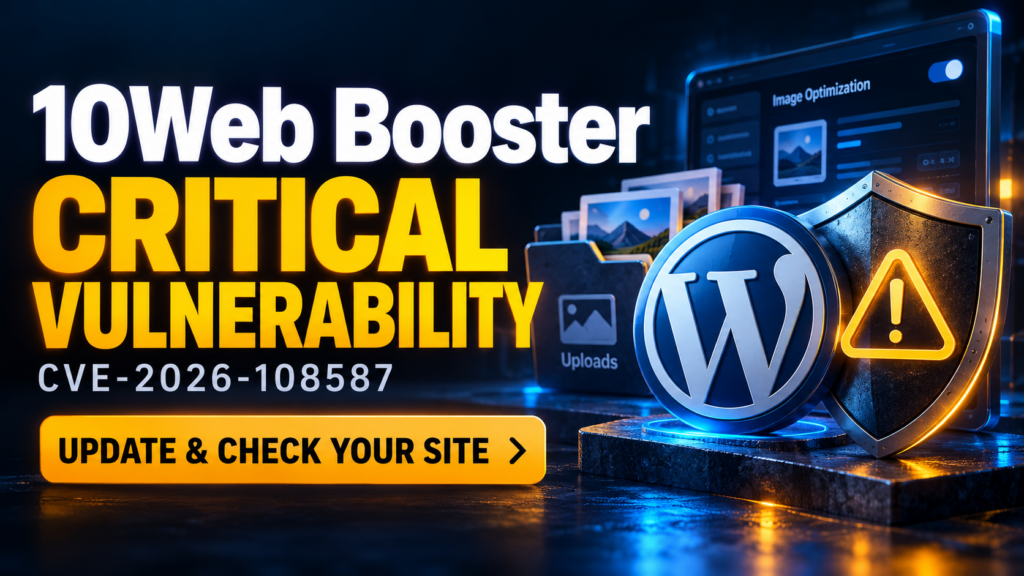 10Web Booster Vulnerability Alert