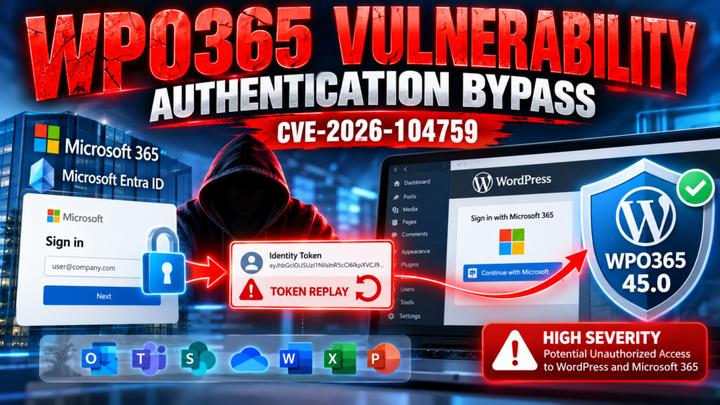 WPO365 Authentication Bypass Alert